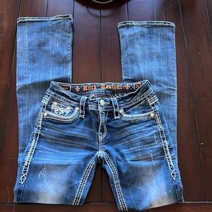 Rock Revival Ashley Bootcut Jeans Size 25